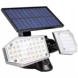 Lampa solarna LED naświetlacz z czujnikiem ruchu - 5908263387065