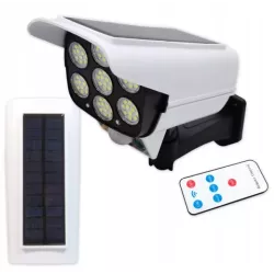 Lampa solarna LED z czujnikiem ruchu - 400 lumenów, IP65 - 5908263387027