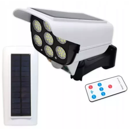 Lampa solarna LED z czujnikiem ruchu - 400 lumenów, IP65 - 5908263387027