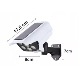 Lampa solarna LED z czujnikiem ruchu - 400 lumenów, IP65 - 5908263387027