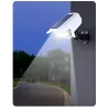 Lampa solarna LED z czujnikiem ruchu - 400 lumenów, IP65 - 5908263387027