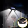 Lampa SOLARNA LED OGRODOWA ZEWNĘTRZNA Naświetlacz uliczna czujnik ruchu-5908263387072