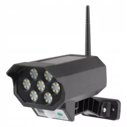 LAMPA SOLARNA ATRAPA KAMERY CZUJNIK RUCHU OGRODOWA-5904703006190
