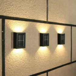 LAMPA SOLARNA EWELACYJNA LED KINKIET ŚCIENNY OGRODOWY IP65-5904703008231