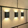 LAMPA SOLARNA EWELACYJNA LED KINKIET ŚCIENNY OGRODOWY IP65-5904703008231