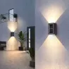LAMPA SOLARNA EWELACYJNA LED KINKIET ŚCIENNY OGRODOWY IP65-5904703008231