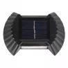 Lampa solarna ogrodowa zewnętrzna Z CZUJNIKIEM elewacyjna do schodów 4szt-5904703008248