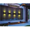 Lampa solarna ogrodowa zewnętrzna Z CZUJNIKIEM elewacyjna do schodów 4szt-5904703008248
