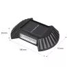 Lampa solarna ogrodowa zewnętrzna Z CZUJNIKIEM elewacyjna do schodów 4szt-5904703008248
