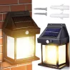 Lampa Solarna LED Latarnia Kinkiet Ścienny z Czujnikiem Ruchu Zmierzchu-5904703008286
