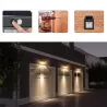 Lampa Solarna LED Latarnia Kinkiet Ścienny z Czujnikiem Ruchu Zmierzchu-5904703008286