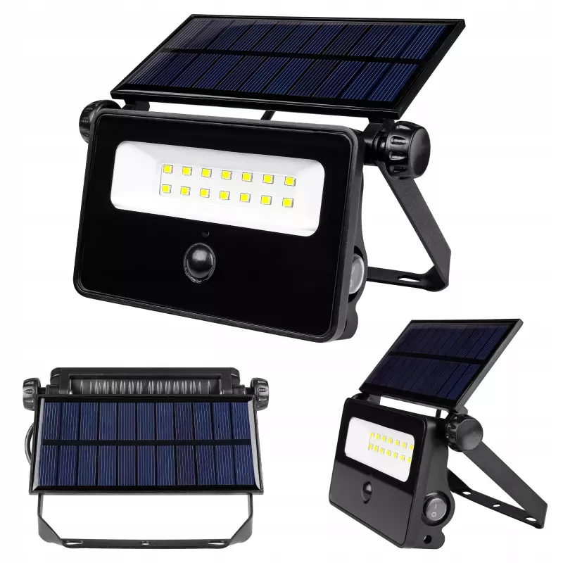 Lampa solarna LED 20W naświetlacz CZUJNIK RUCHU ZEWNĘTRZNA halogen-5904703009818