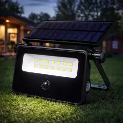 Lampa solarna LED 30W naświetlacz CZUJNIK RUCHU ZEWNĘTRZNA halogen-5904703009825