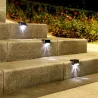 10x Lampki solarne na balkon schody taras ciepłe czujnik zmierzchu LED-5904703016717