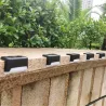 10x Lampki solarne na balkon schody taras ciepłe czujnik zmierzchu LED-5904703016717