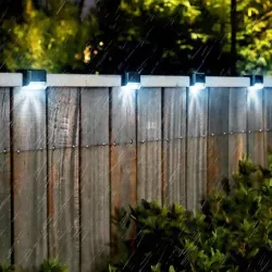 10x Lampki solarne na balkon schody taras ciepłe czujnik zmierzchu LED-5904703016717