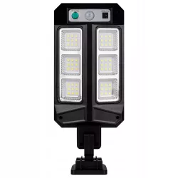 Lampa Solarna Uliczna LED Z CZUJNIKIEM RUCHU I ZMIERZCHU PILOT MOCNA-5904703018841