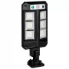 Lampa Solarna Uliczna LED Z CZUJNIKIEM RUCHU I ZMIERZCHU PILOT MOCNA-5904703018841