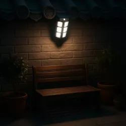 Lampa Solarna Uliczna LED Z CZUJNIKIEM RUCHU I ZMIERZCHU PILOT MOCNA-5904703018841