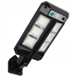 Lampa Solarna Uliczna LED Z CZUJNIKIEM RUCHU I ZMIERZCHU PILOT MOCNA-5904703018841