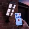 Lampa Solarna Uliczna LED Z CZUJNIKIEM RUCHU I ZMIERZCHU PILOT MOCNA-5904703018834
