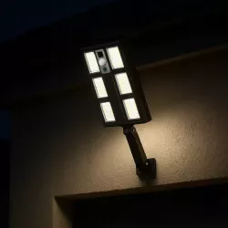 Lampa Solarna Uliczna LED Z CZUJNIKIEM RUCHU I ZMIERZCHU PILOT MOCNA-5904703018834