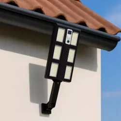 Lampa Solarna Uliczna LED Z CZUJNIKIEM RUCHU I ZMIERZCHU PILOT MOCNA-5904703018834