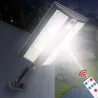 Lampa Solarna Uliczna LED Z CZUJNIKIEM RUCHU I ZMIERZCHU PILOT MOCNA-5904703018834