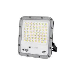Naświetlacz LED 100W pilot z oddzielnym na kablu solarem solarna panel-5904703019497