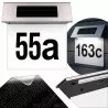 Lampa Solarna PODŚWIETLANY NUMER DOMU LED TABLICZKA Z NUMEREM CZUJNIK-5904703018858