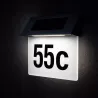 Lampa Solarna PODŚWIETLANY NUMER DOMU LED TABLICZKA Z NUMEREM CZUJNIK-5904703018858