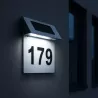 Lampa Solarna PODŚWIETLANY NUMER DOMU LED TABLICZKA Z NUMEREM CZUJNIK-5904703018858