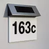 Lampa Solarna PODŚWIETLANY NUMER DOMU LED TABLICZKA Z NUMEREM CZUJNIK-5904703018858