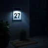 Lampa Solarna PODŚWIETLANY NUMER DOMU LED TABLICZKA Z NUMEREM CZUJNIK-5904703018858