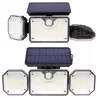 Lampa solarna uliczna NAŚWIETLACZ halogen LED czujnik ruchu OGRODOWA pilot-5904703020295