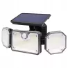 Lampa solarna uliczna NAŚWIETLACZ halogen LED czujnik ruchu OGRODOWA pilot-5904703020295