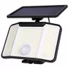 Lampa solarna uliczna NAŚWIETLACZ halogen LED czujnik ruchu OGRODOWA-5904703020301