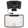 Lampa solarna uliczna NAŚWIETLACZ halogen LED czujnik ruchu OGRODOWA-5904703020301