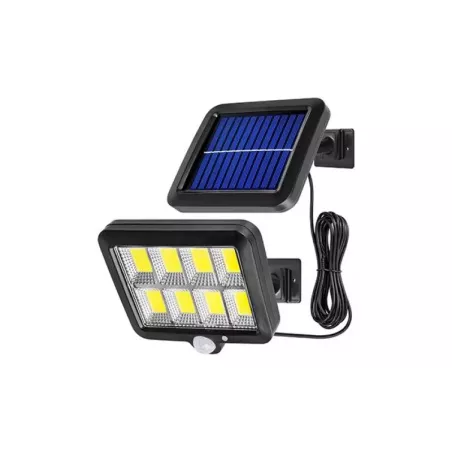Naświetlacz LED solarny IP44 8xCOB PIR-5904703029113