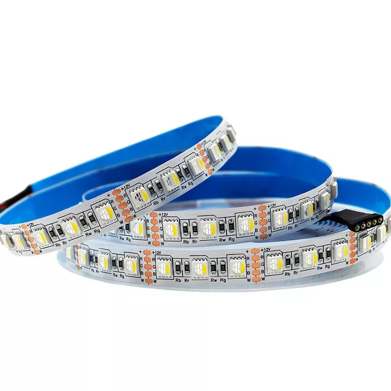Pasek LED RGBW 300LED 12V RGB + Warm White 5m 19,2W/m IP20 wielokolorowa-5908263380257