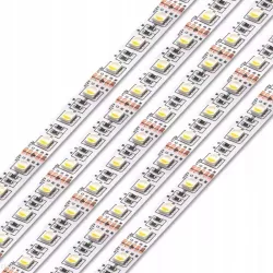 Pasek LED RGBW 300LED 12V RGB + Warm White 5m 19,2W/m IP20 wielokolorowa-5908263380257