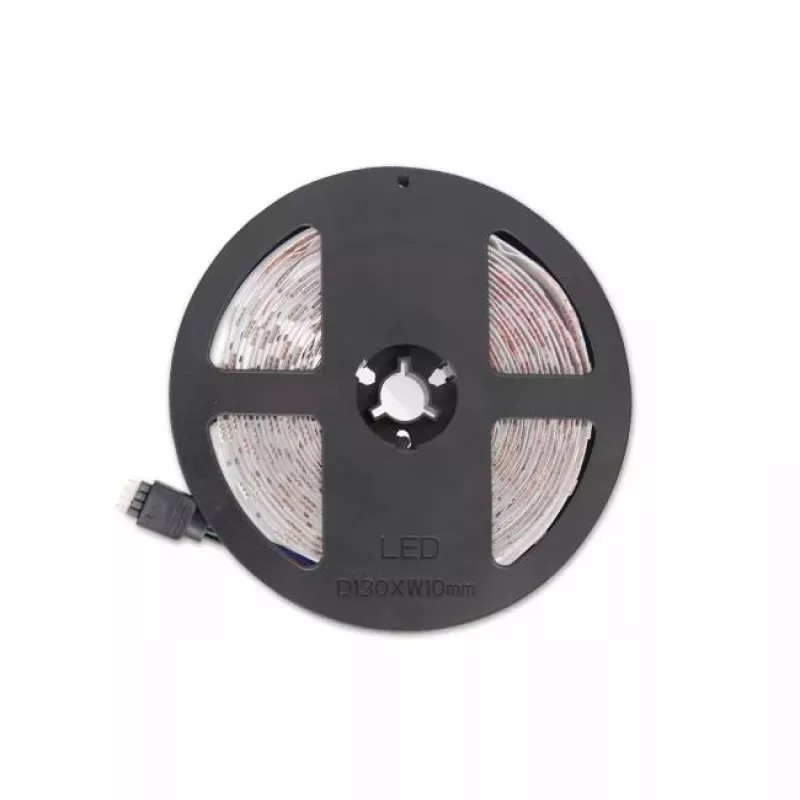 TAŚMA LED RGB 5050 PREMIUM 24V ROLKA 5M 300LED IP20 14,4W/m KOLOROWA-5903002035849