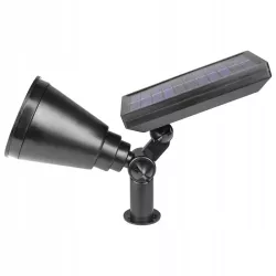 Lampka solarna do ogrodu reflektor wbijany LED z Czujnikiem Wodoodporny - 5903002036143