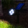 Lampka solarna do ogrodu reflektor wbijany LED z Czujnikiem Wodoodporny - 5903002036143