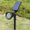 Lampka solarna do ogrodu reflektor wbijany LED z Czujnikiem Wodoodporny - 5903002036143