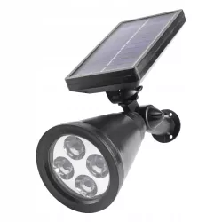 Lampka solarna do ogrodu reflektor wbijany LED z Czujnikiem Wodoodporny - 5903002036143