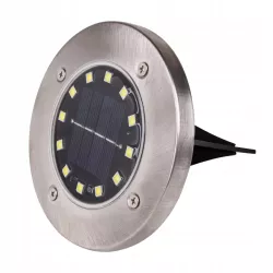 4x Lampa solarna ogrodowa zewnętrzna 12x LED wbijana GRUNTOWA-5908263383784