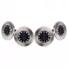 4x Lampa solarna ogrodowa zewnętrzna 12x LED wbijana GRUNTOWA-5908263383784