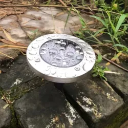 4x Lampa solarna ogrodowa zewnętrzna 12x LED wbijana GRUNTOWA-5908263383784
