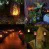 Lampa solarna LED ogrodowa pochodnia 51cm-5908263387058